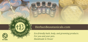 Herban Beautanicals Website Header