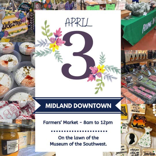 Easter Weekend at Midland Downtown Farmers Market